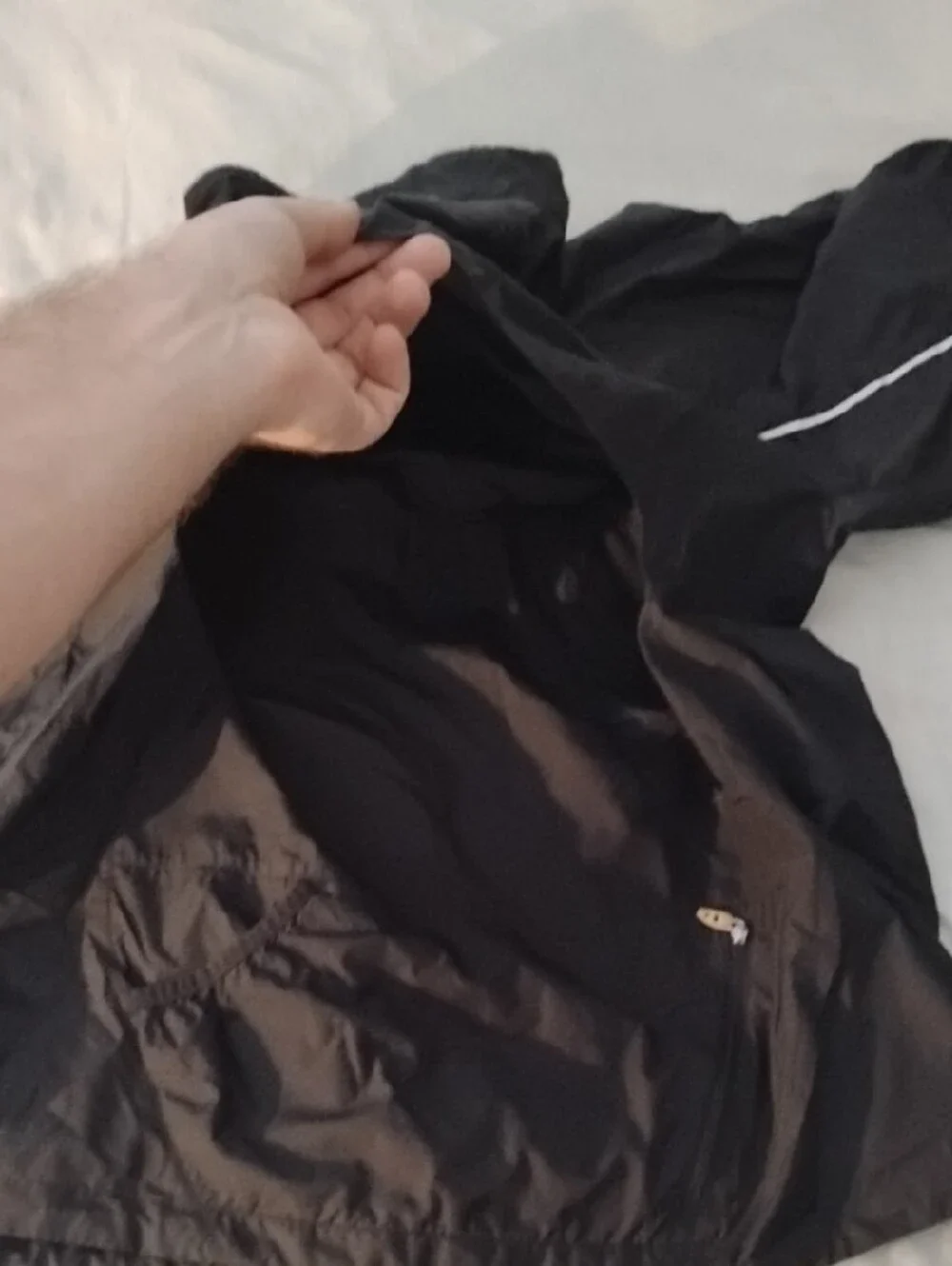The North Face Black Men's Lightweight Windbreaker Jacket